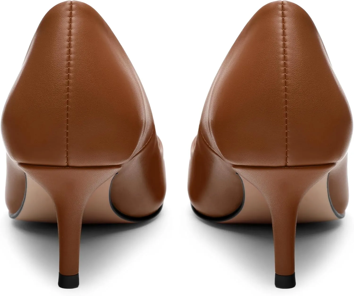 MOVINSTEPS Closed Pointed Toe Low Heels Pumps for Women Comfortable Classic Wedding Business Dressy Shoes 2.5 Inch