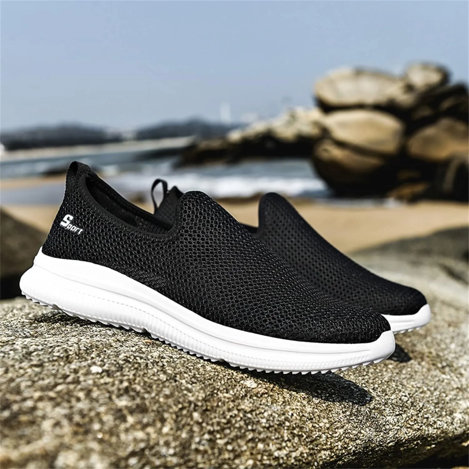 Mules for Women Flats Women's Sneakers with Arch Support Comfortable Dress Shoes for Women Wide Toe Box Trendy Casual Loafers for Women Platform Sneakers
