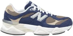 New Balance 9060 Lifestyle Big Kids Size-6.5 Blue Brown