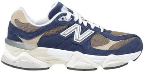 New Balance 9060 Lifestyle Big Kids Size-6.5 Blue Brown