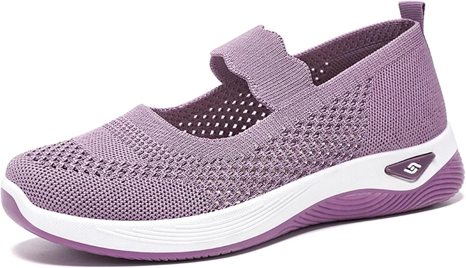 Non Slip Work Shoes Women Fashion Casual Work Shoes Chunky Sneakers Women's Soft Sole Mesh Comfort Orthopedic Basketball Shoe Grip Loafers Casual Slip On