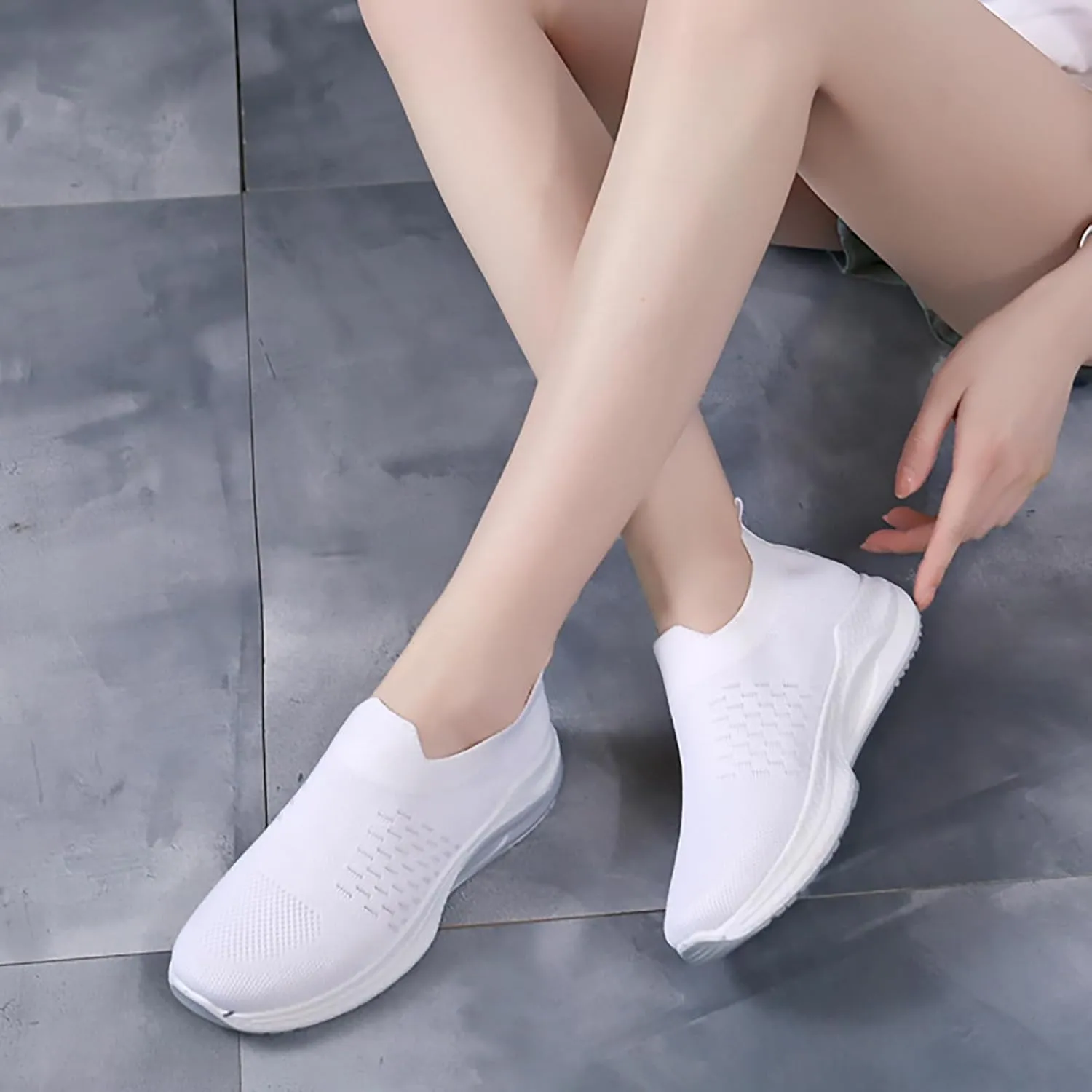 Non Slip Work Shoes Women Mens Sneakers Loafers for Women 2024 Fashion Casual Comfy Soft Christmas Sneakers for Women 2024 Wide Toe Box Trendy Casual