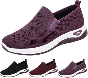 Non Slip Work Shoes Women Winter Brown Casual Shoes Fashion Sneakers Running Fashion Sneakers Tennis Walking Basketball Shoe Grip Loafers Casual Slip On