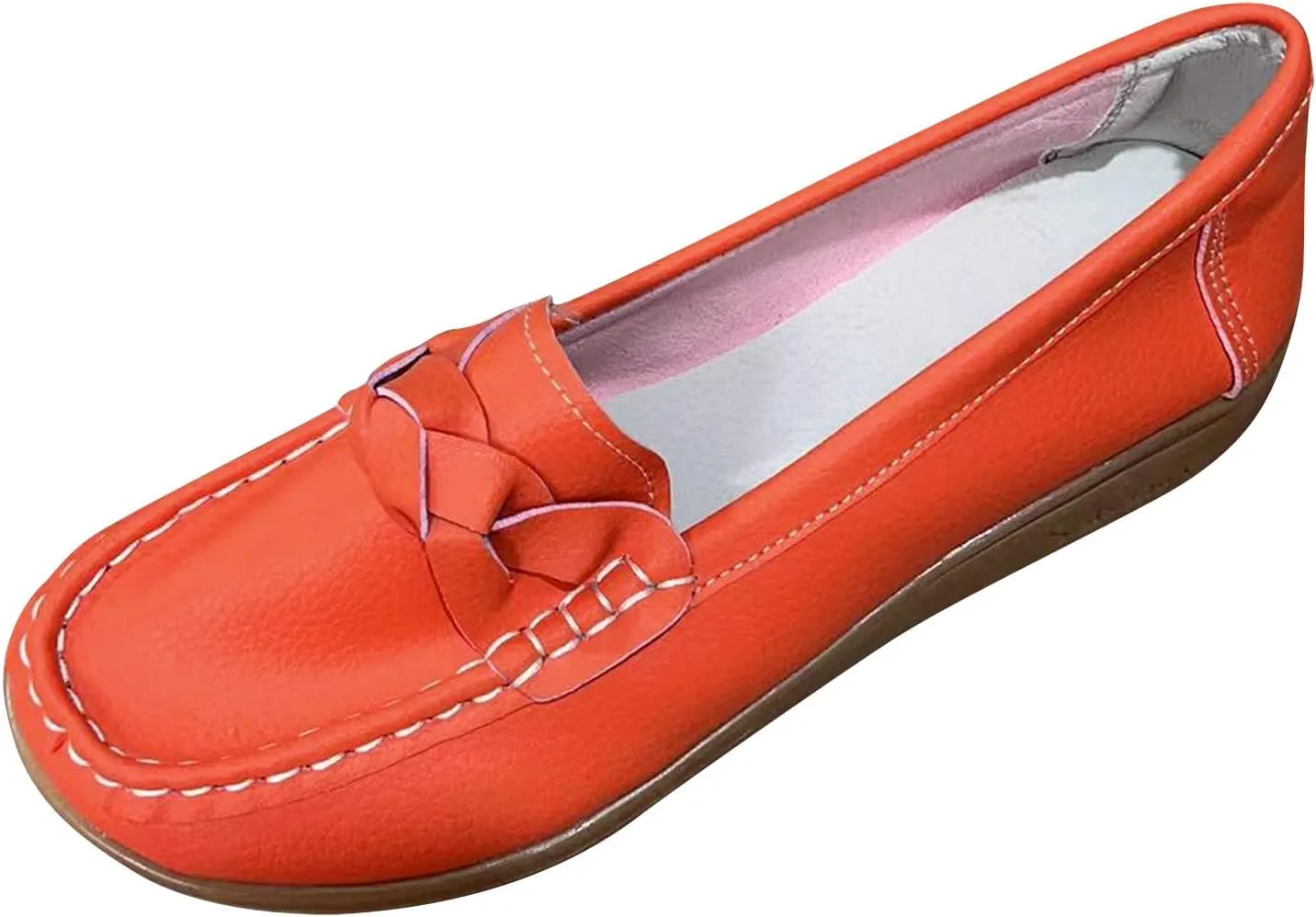 Orthopedic Loafers in Breathable Leather, Wide Size Casual Leather Orthopedic Sandals, Orthopedic Shoes for Women