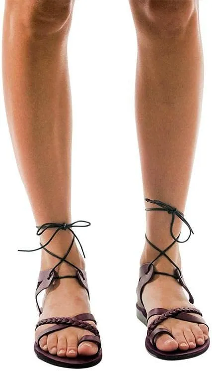 Ramah - Leather Cut Out Sandal - Womens Sandals