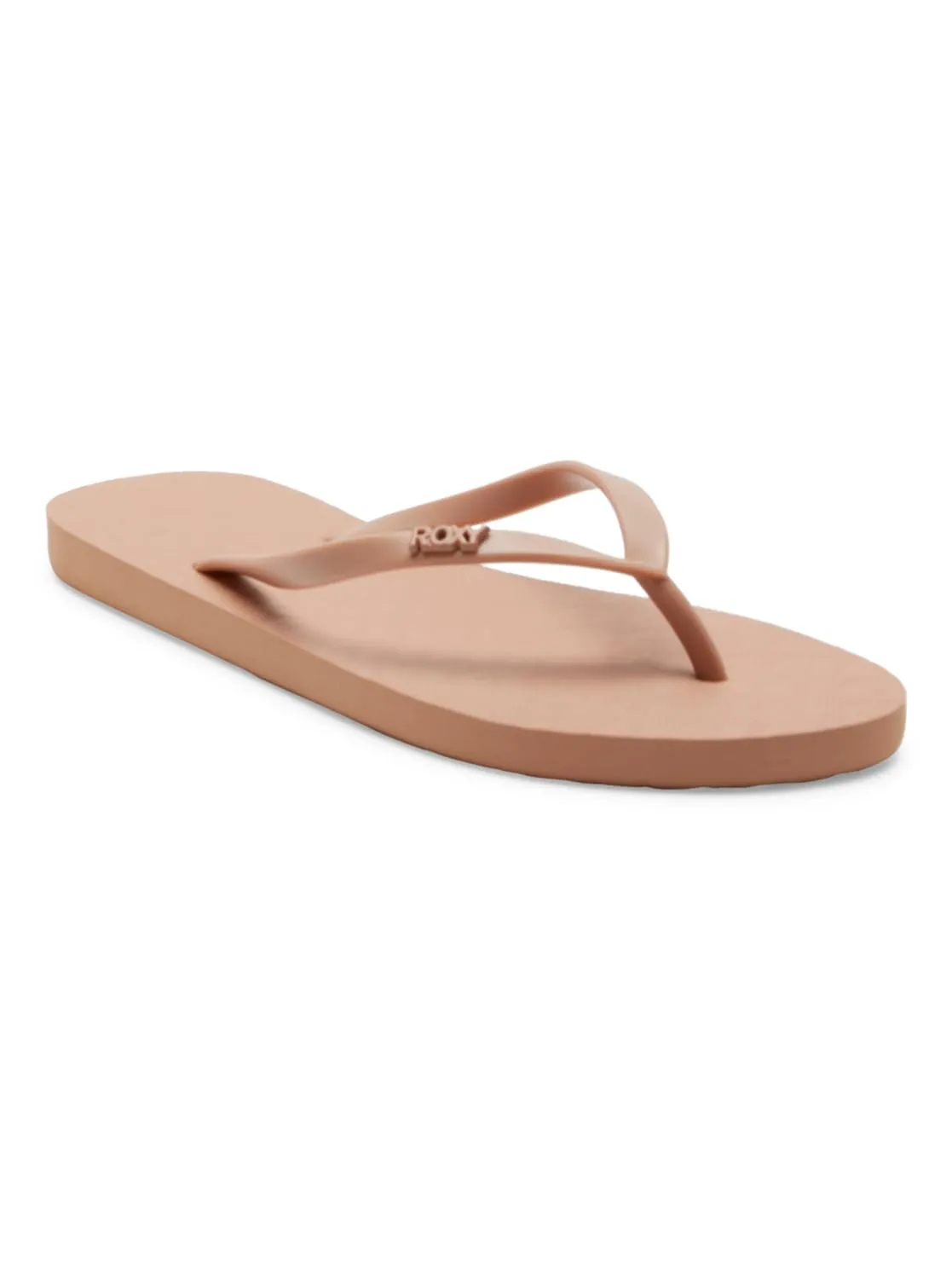 Roxy Women's Flip-Flop Sandal, Beige, 8.5