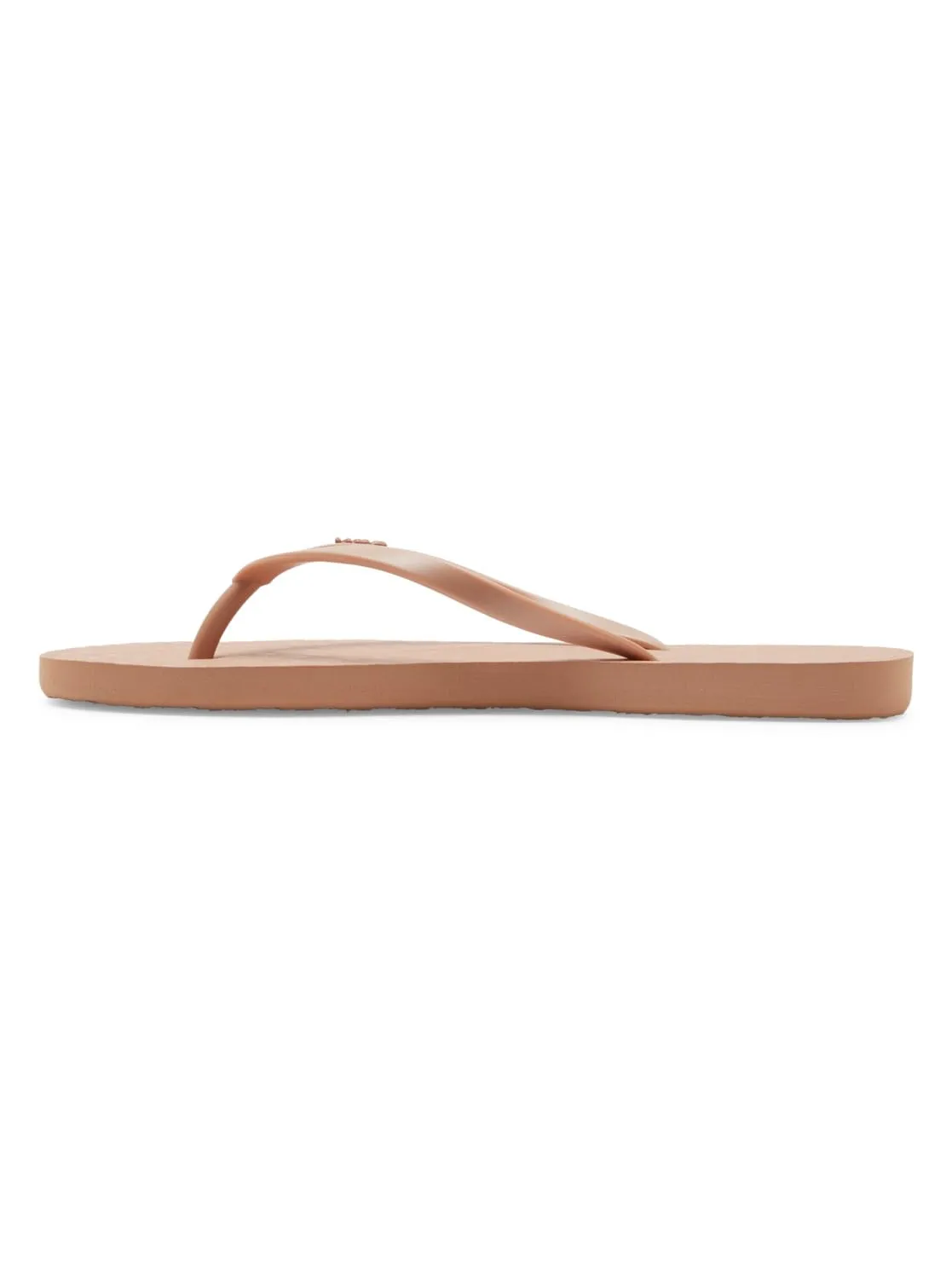Roxy Women's Flip-Flop Sandal, Beige, 8.5