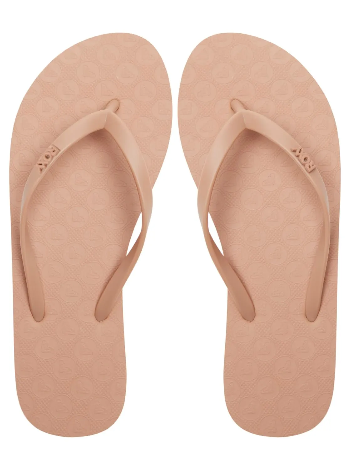 Roxy Women's Flip-Flop Sandal, Beige, 8.5
