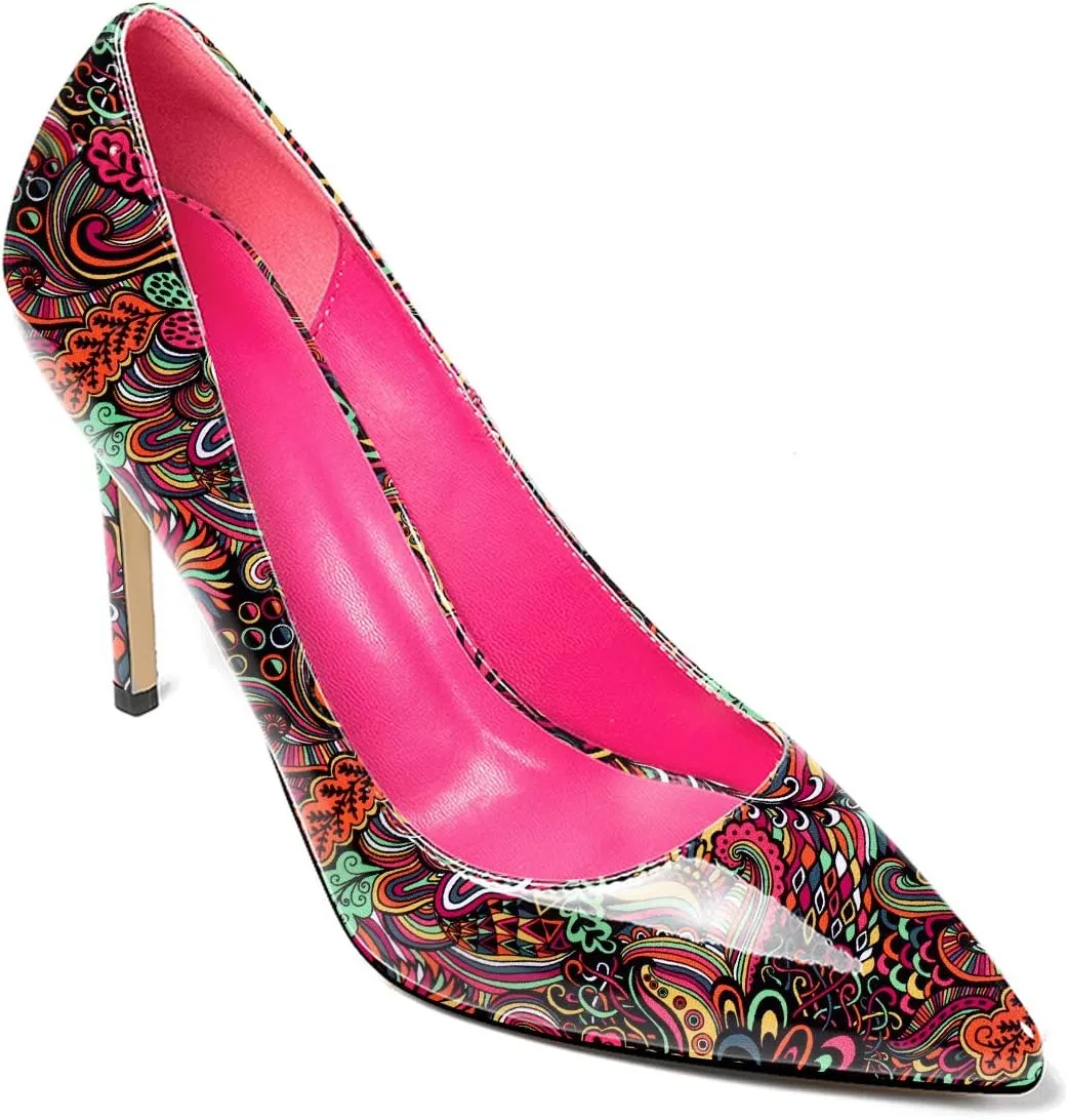 SAMMITOP Women's Classic Pointed Toe Stiletto High Heel Dress Pumps
