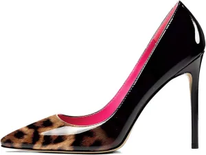 SAMMITOP Women's Classic Pointed Toe Stiletto High Heel Dress Pumps