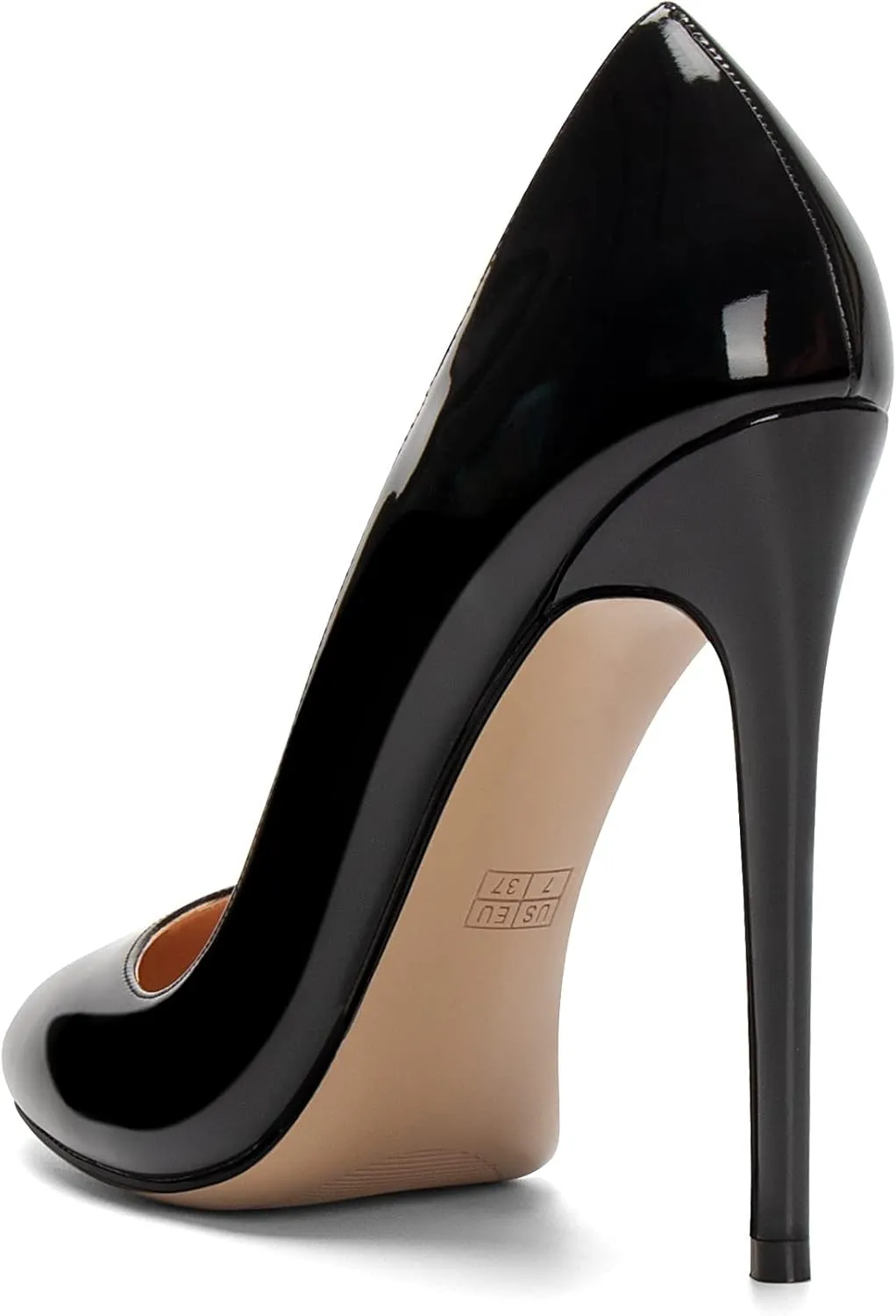 SAMMITOP Women's Classic Round Toe High Heels Dress Pumps