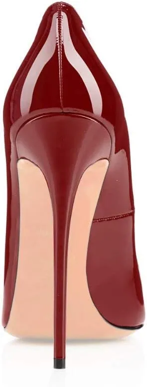 SAMMITOP Women's Classic Round Toe High Heels Dress Pumps