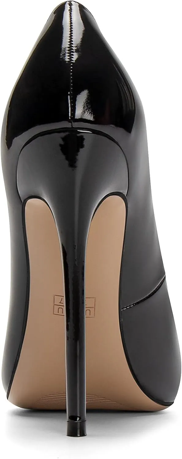 SAMMITOP Women's Classic Round Toe High Heels Dress Pumps