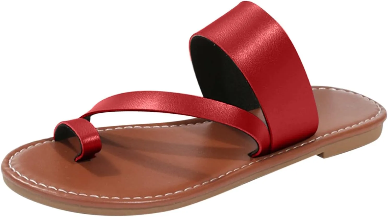 Sandals Women Flat Sandals Women's Flip Flop Sandal Leather Sandals for Women Flat Beach Sandals