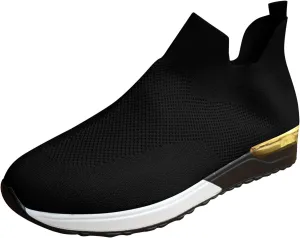 SBGMoSJ Chunky Sneakers for Women Trendy Zapato Antiderrapante para Mujer Casual Shoes for Women 2023 Trendy White Sneakers Slip Ons for Women Platform Zapatos para Embarazadas Comodos