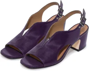 SHODENSE Women Heeled Sandals Peep Square Toe Suede Chunky Block Heel Sandal Booties Cut-out Ankle Strap Heeled Dress Sandal Shoes Open Toe Slingback Pumps Backless Buckle Summer Elegant 4-13 M US