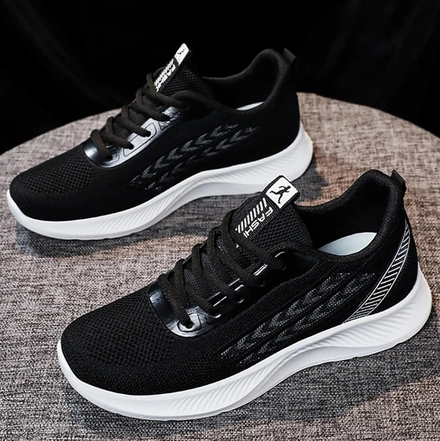 Shoes for Women Womens Fashion Sneakers Platform Black Loafers Women Platform Lightweight Breathable Women's Christmas Shoes Wide Toe Box Trendy Casual