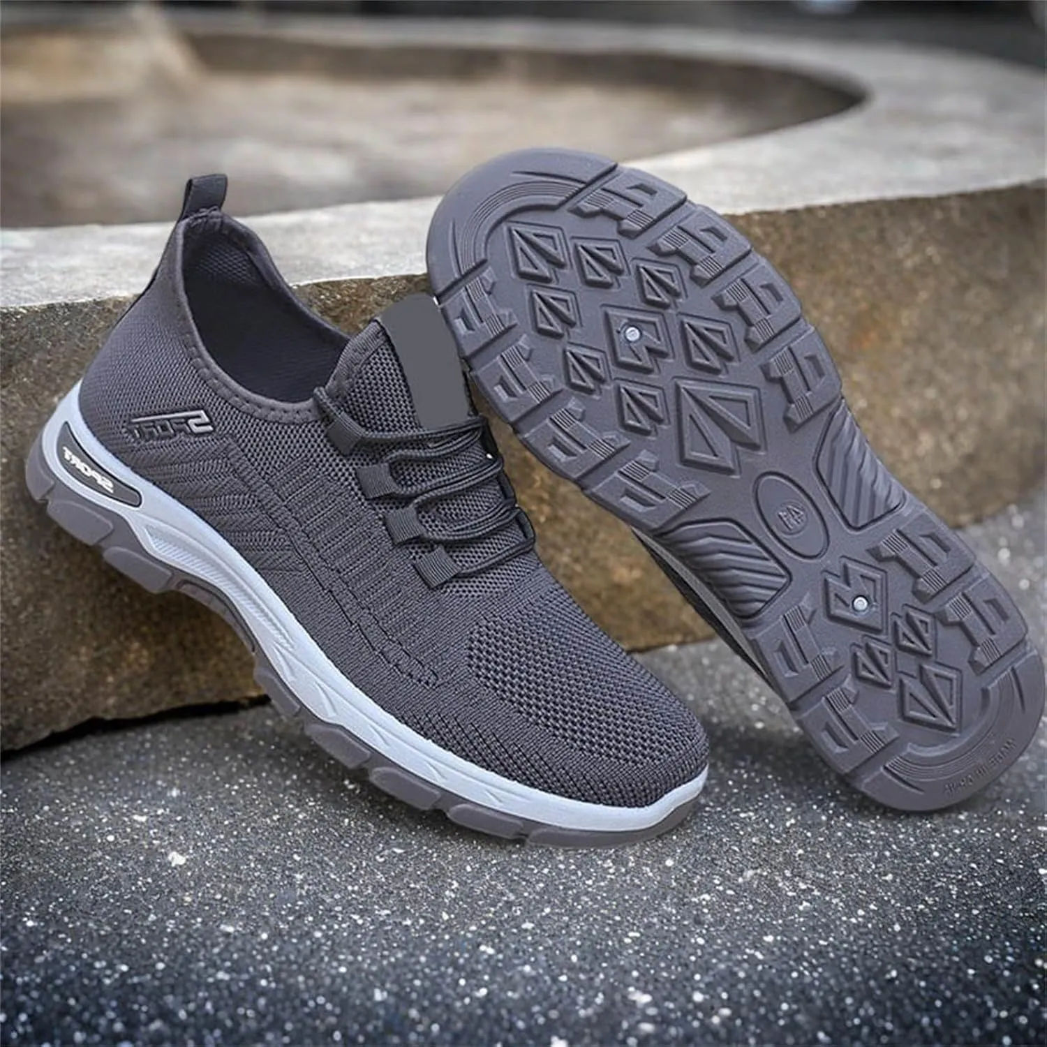 Slip on Sneakers for Women Chunky Fashion Sneakers Platform Lace-Up Comfortable Sneakers Casual Walking Shoes