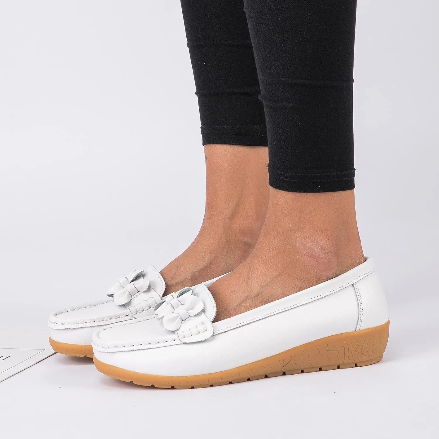 Slip On Women Comfort Walking Flat Loafers Casual Shoes Driving Loafers Walking Shoes Womens Shoes Casual Slip on Wide