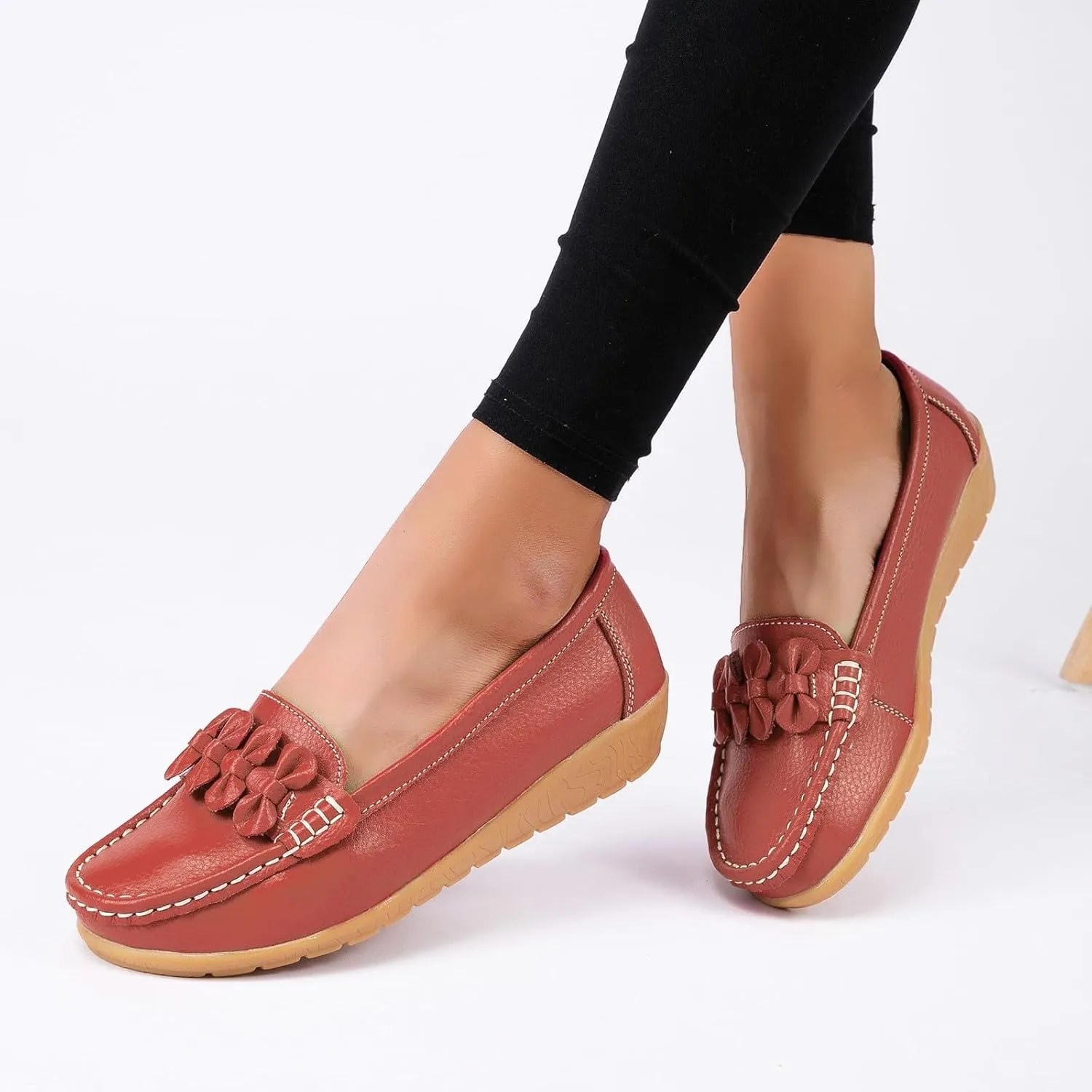 Slip On Women Comfort Walking Flat Loafers Casual Shoes Driving Loafers Walking Shoes Womens Shoes Casual Slip on Wide