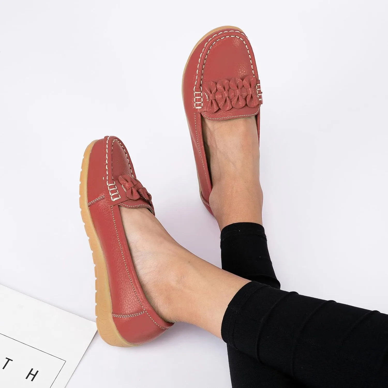 Slip On Women Comfort Walking Flat Loafers Casual Shoes Driving Loafers Walking Shoes Womens Shoes Casual Slip on Wide