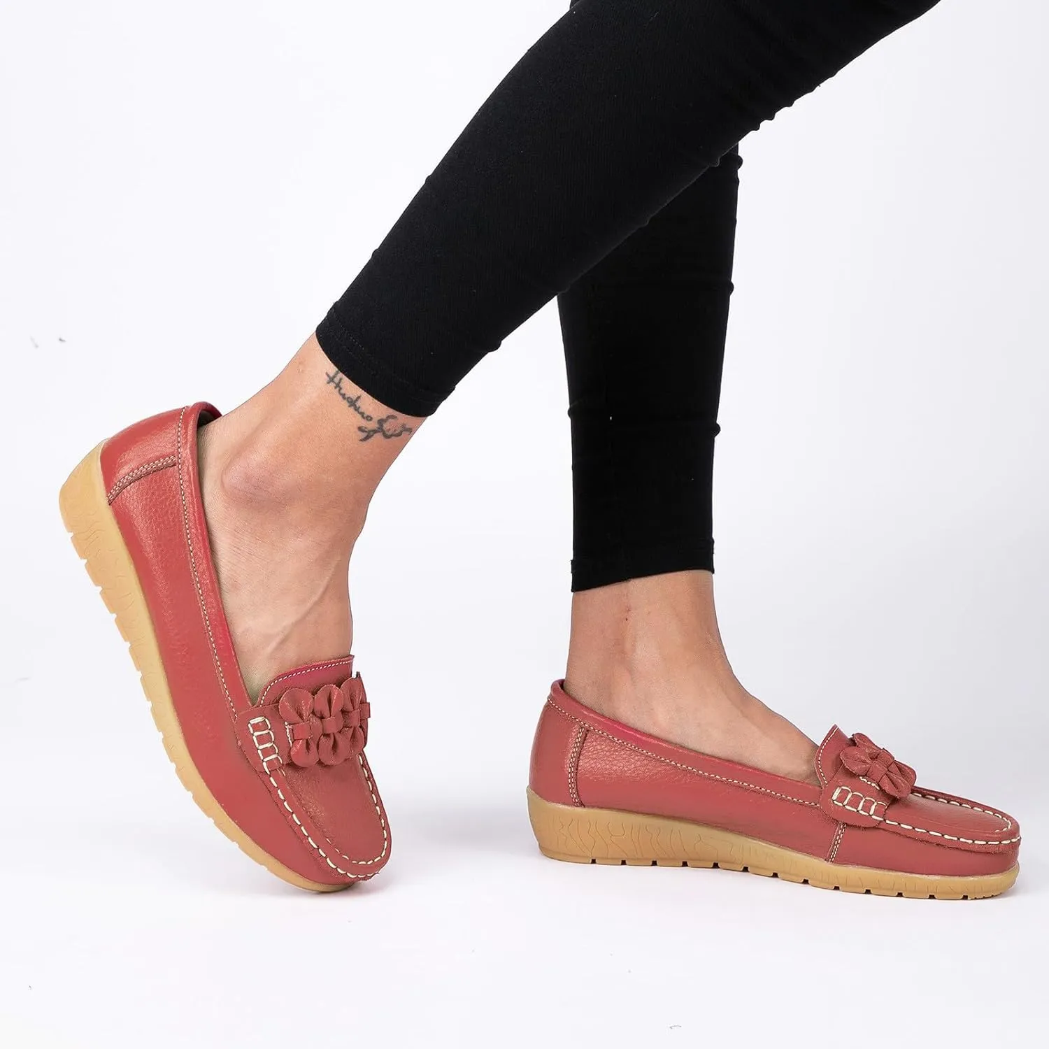 Slip On Women Comfort Walking Flat Loafers Casual Shoes Driving Loafers Walking Shoes Womens Shoes Casual Slip on Wide