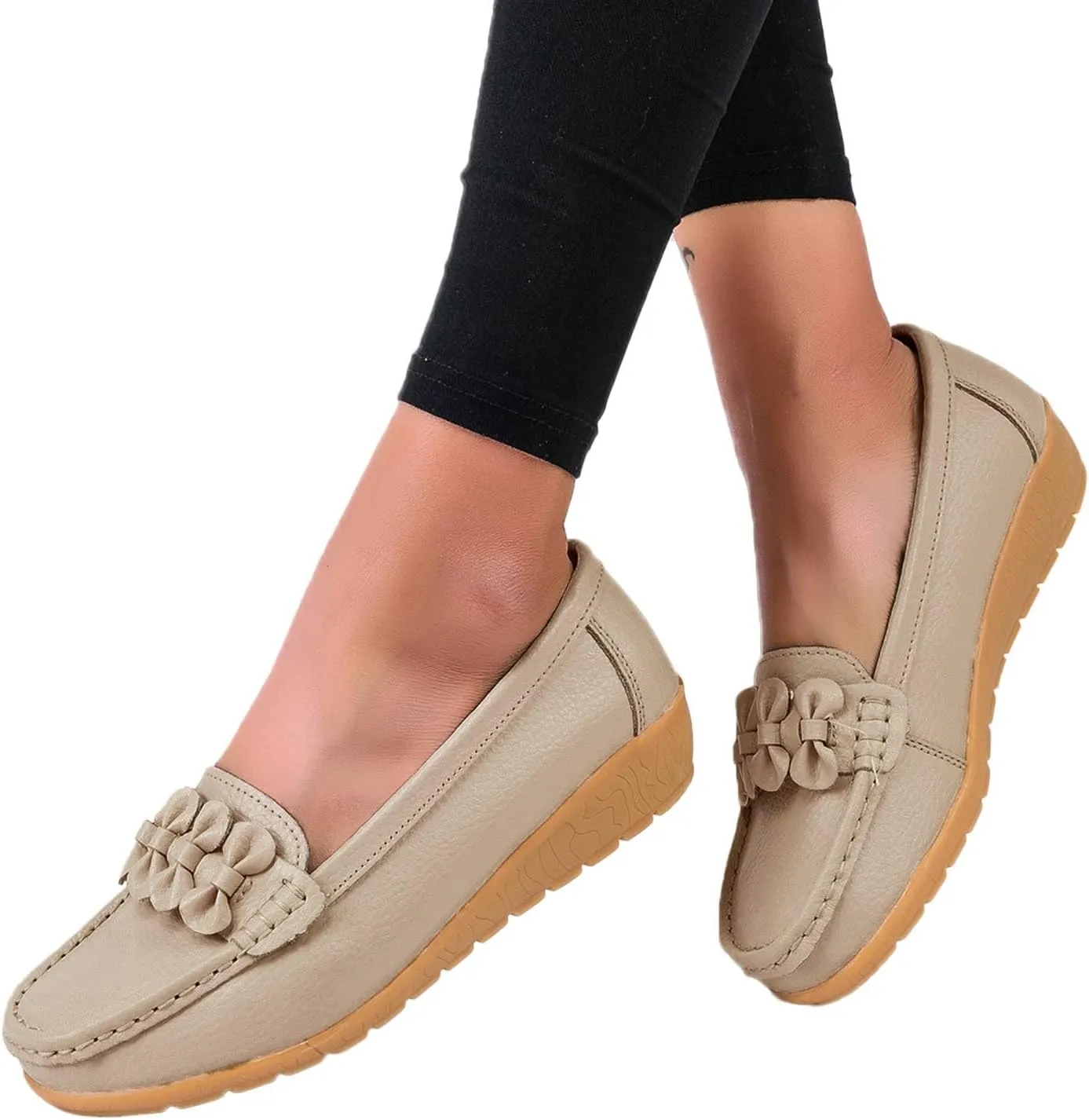 Slip On Women Comfort Walking Flat Loafers Casual Shoes Driving Loafers Walking Shoes Womens Shoes Casual Slip on Wide
