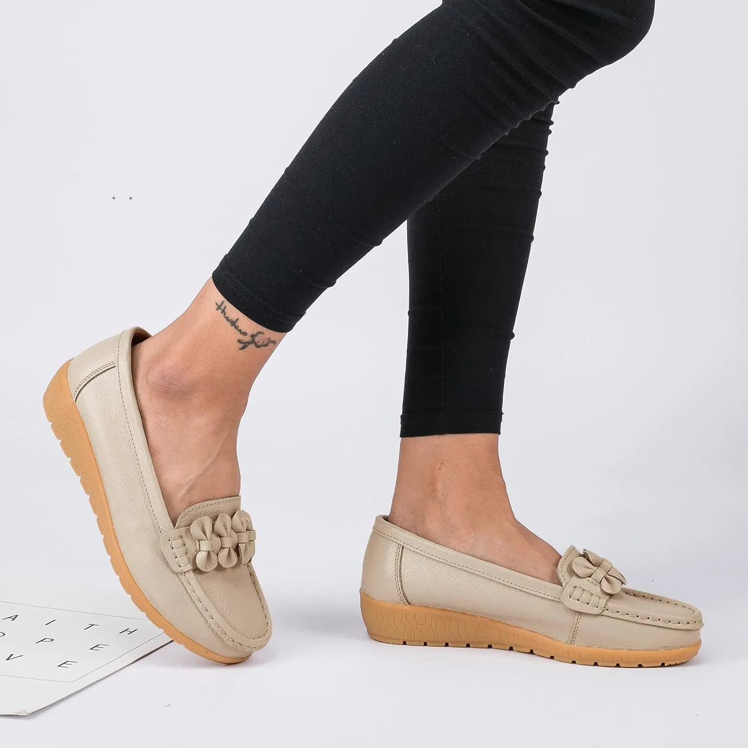 Slip On Women Comfort Walking Flat Loafers Casual Shoes Driving Loafers Walking Shoes Womens Shoes Casual Slip on Wide