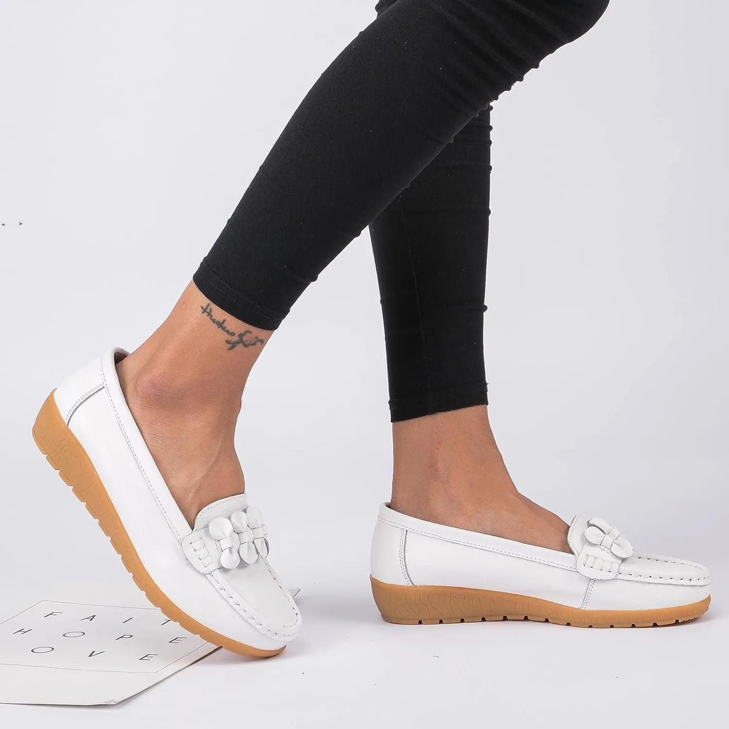 Slip On Women Comfort Walking Flat Loafers Casual Shoes Driving Loafers Walking Shoes Womens Shoes Casual Slip on Wide