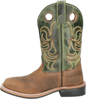 Smoky Mountain Western Boots Boys Autry Square Toe Brown 3667Y