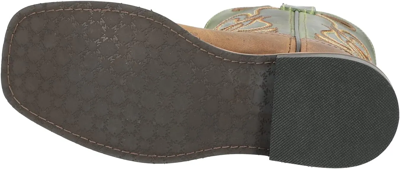 Smoky Mountain Western Boots Boys Autry Square Toe Brown 3667Y