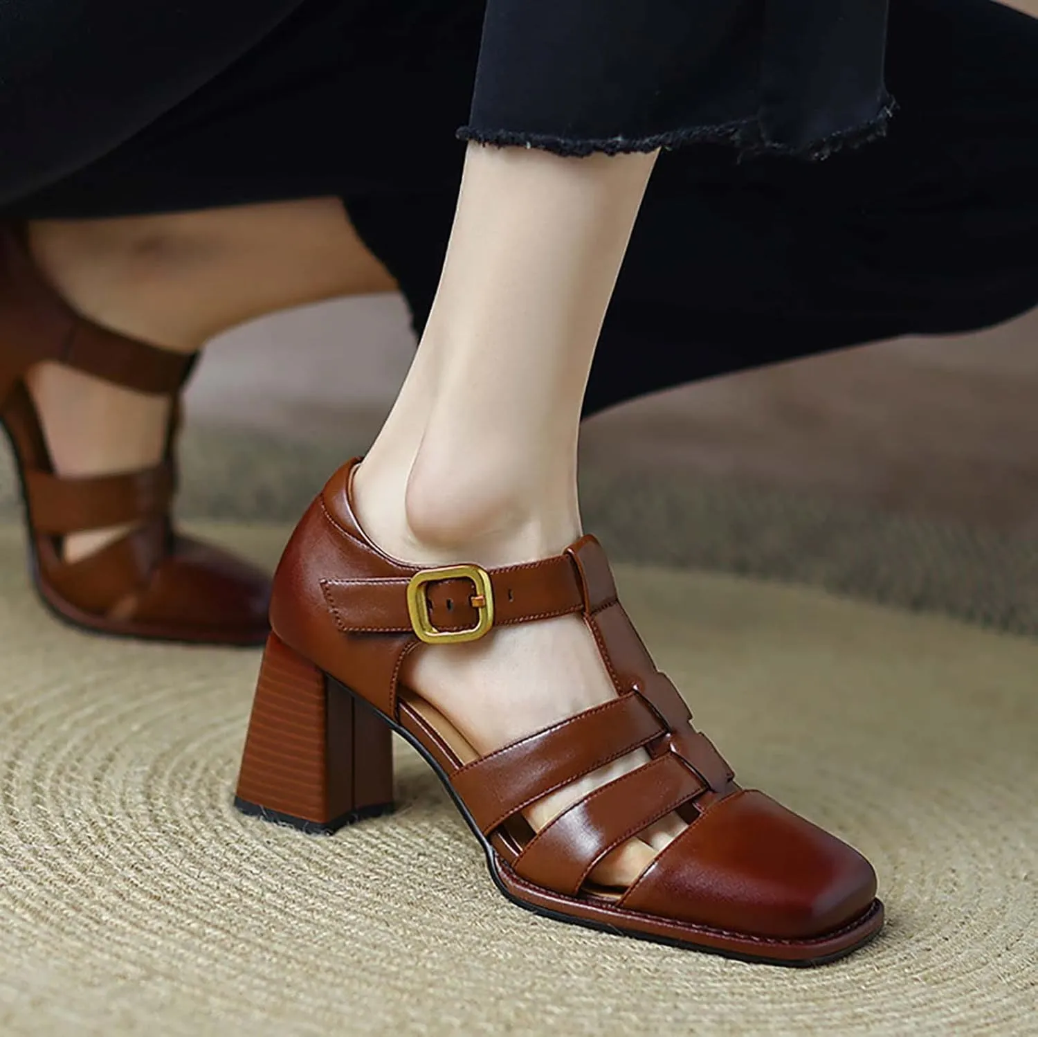 Strappy Heels Womens Sandals Open Toe Strappy Sandals Black Dress Shoes Women Women's Lace Up Heeled Sandals