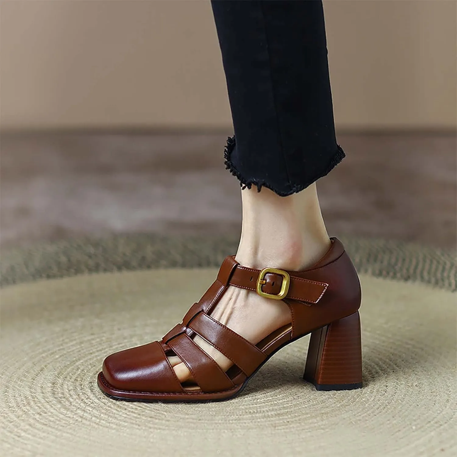 Strappy Heels Womens Sandals Open Toe Strappy Sandals Black Dress Shoes Women Women's Lace Up Heeled Sandals