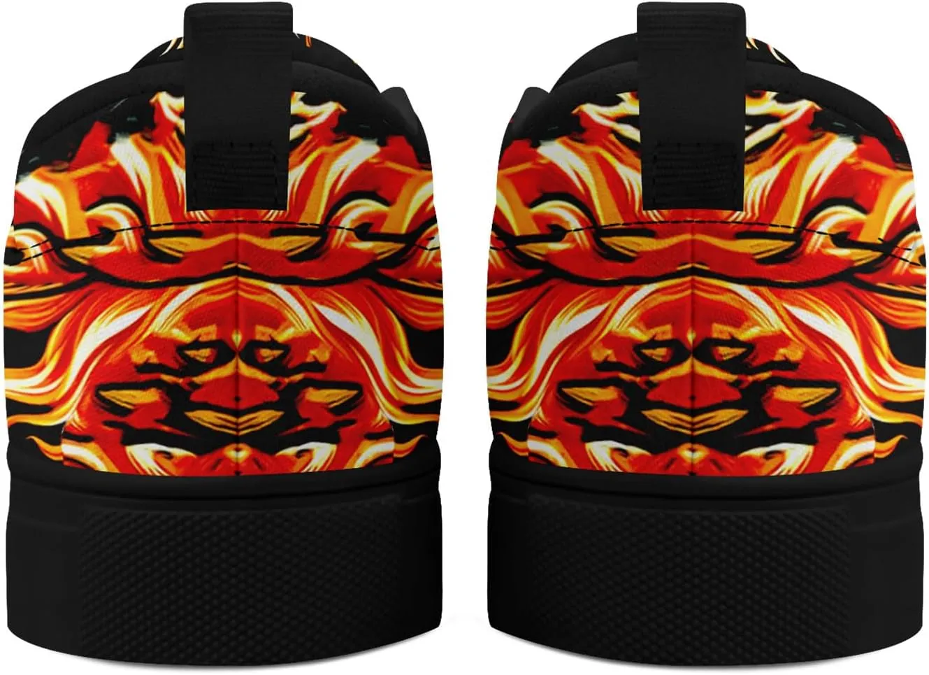 Stylish Skull Flower Slip-On Canvas Shoes for Men Women Unisex Trendy Comfortable Flat Sneaker Lightweight Footwear