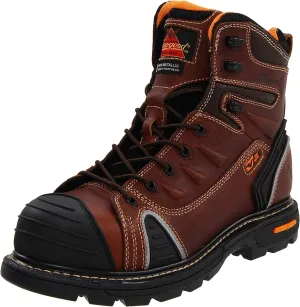 Thorogood GEN-Flex2 6” Composite Safety Toe Work Boots For Men - Breathable Heavy-Duty Toe Cap Boots With Goodyear Storm Welt, Slip-Resistant Outsole and Comfort Insole