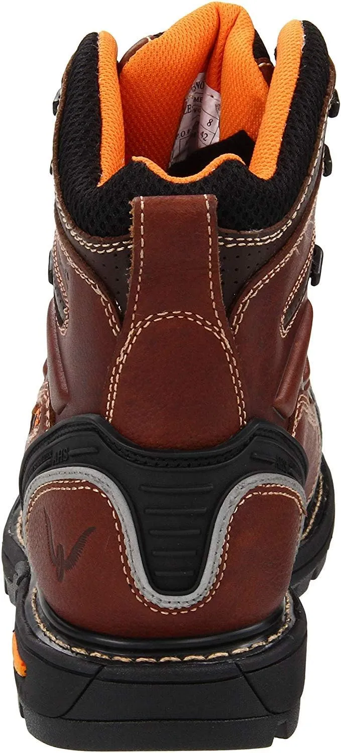 Thorogood GEN-Flex2 6” Composite Safety Toe Work Boots For Men - Breathable Heavy-Duty Toe Cap Boots With Goodyear Storm Welt, Slip-Resistant Outsole and Comfort Insole