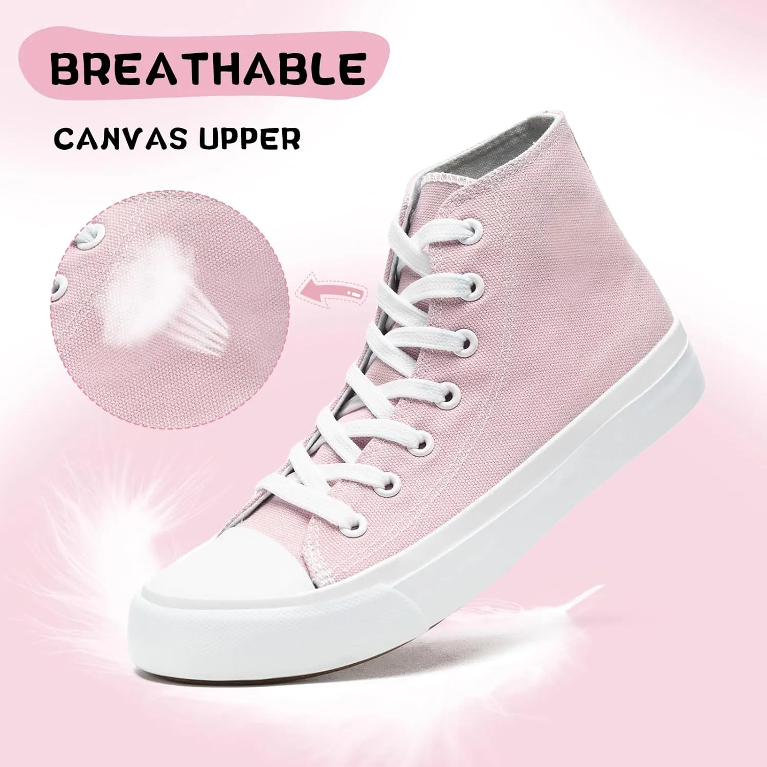 Toddler/Little Sneakers for Girls Boys Kids Fashion High Tops Canvas Shoes Classic Casual Tennis Shoes Colorful Shoes