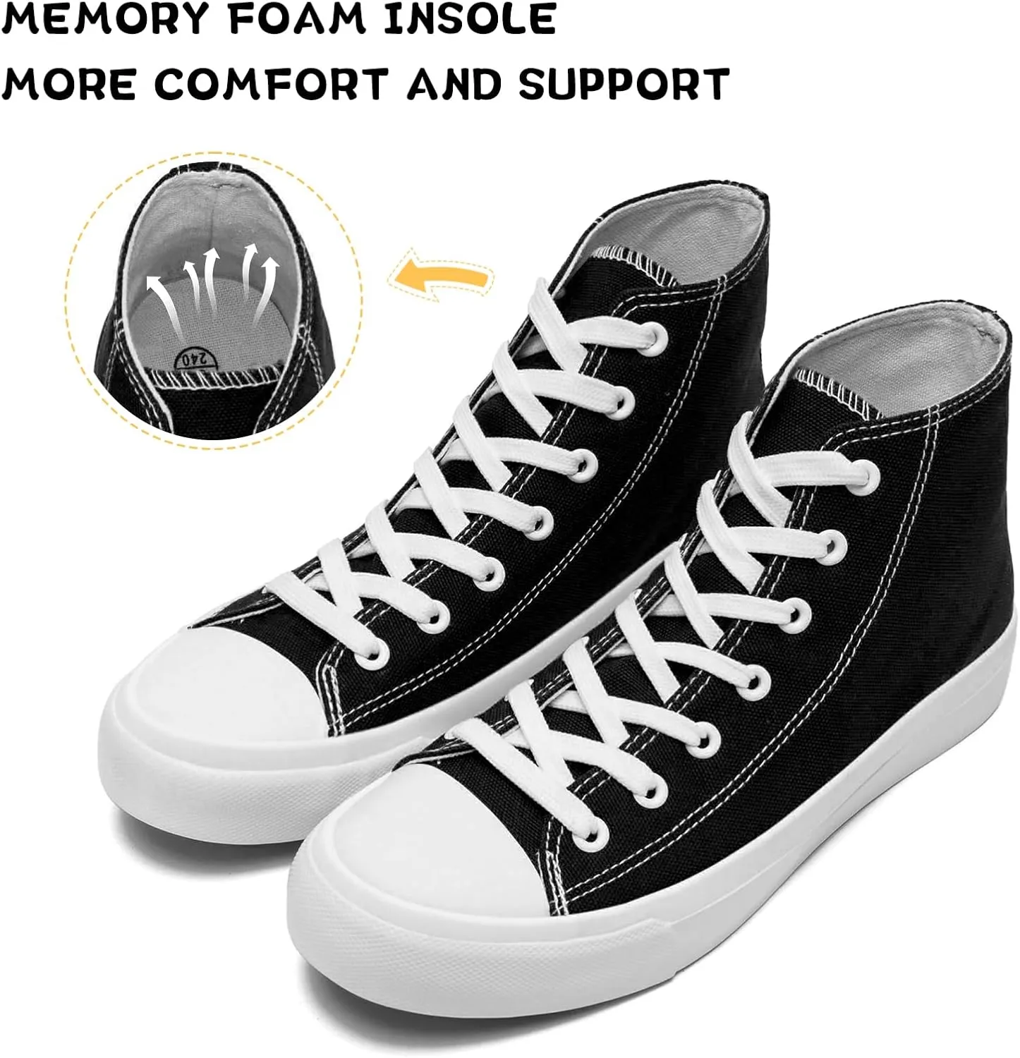 Toddler/Little Sneakers for Girls Boys Kids Fashion High Tops Canvas Shoes Classic Casual Tennis Shoes Colorful Shoes