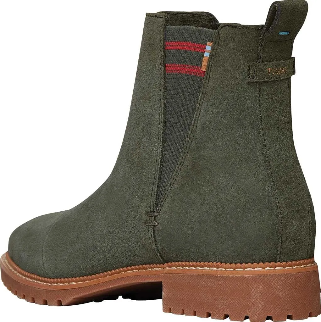 TOMS Womens Esme Casual Boots - Brown