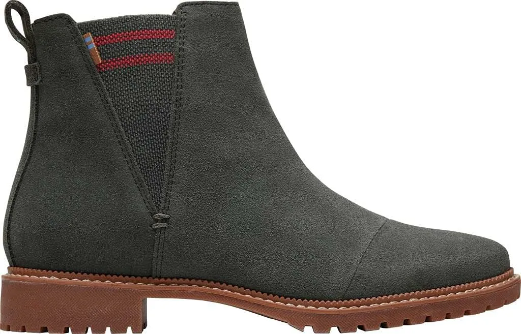 TOMS Womens Esme Casual Boots - Brown