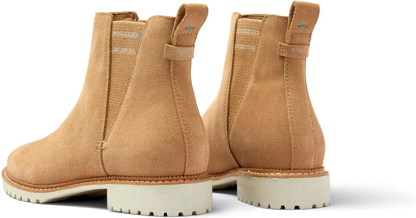 TOMS Womens Esme Casual Boots - Brown