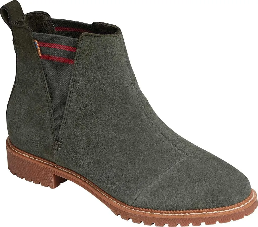 TOMS Womens Esme Casual Boots - Brown