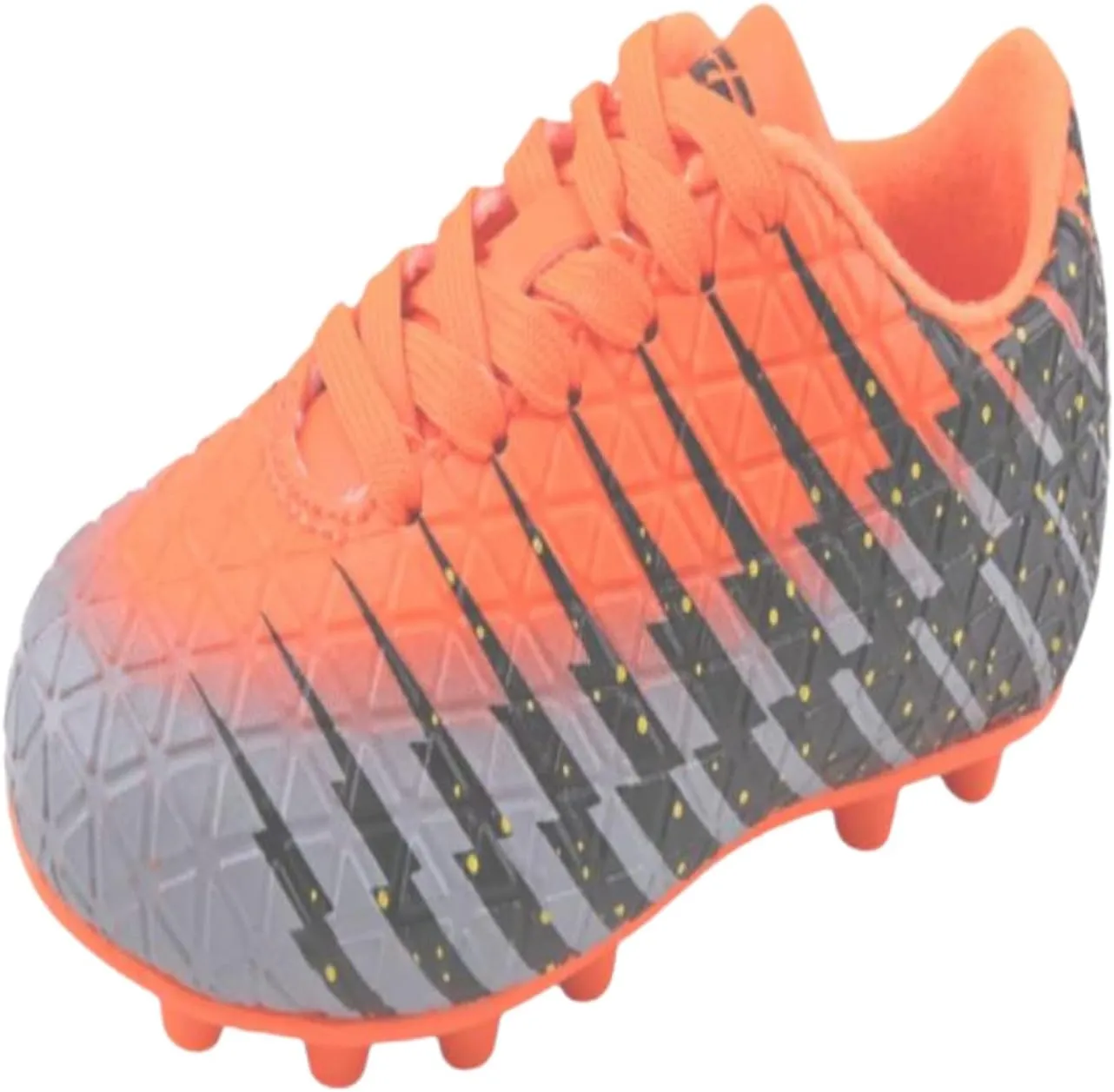 Vizari Bolt Firm Ground Youth Soccer Cleats for Boys and Girls | Textured Synthetic Leather Upper Kids Football Cleats with Polyurethane Sole for Comfort and Traction