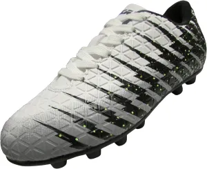 Vizari Bolt Firm Ground Youth Soccer Cleats for Boys and Girls | Textured Synthetic Leather Upper Kids Football Cleats with Polyurethane Sole for Comfort and Traction