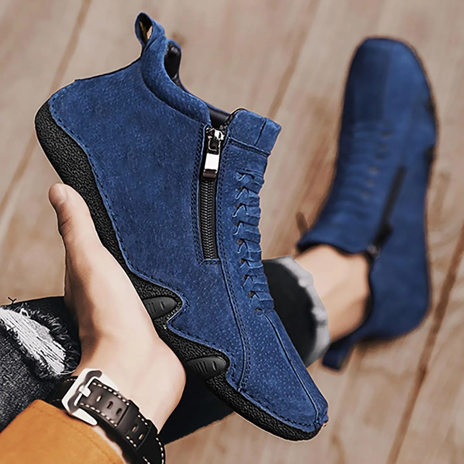 White Sneakers Men White Shoes for Men Men's Casual Slip-on Loafers Wide Toe Box Trendy Casual Men's Loafers & Slip-Ons Black Sneakers for Women