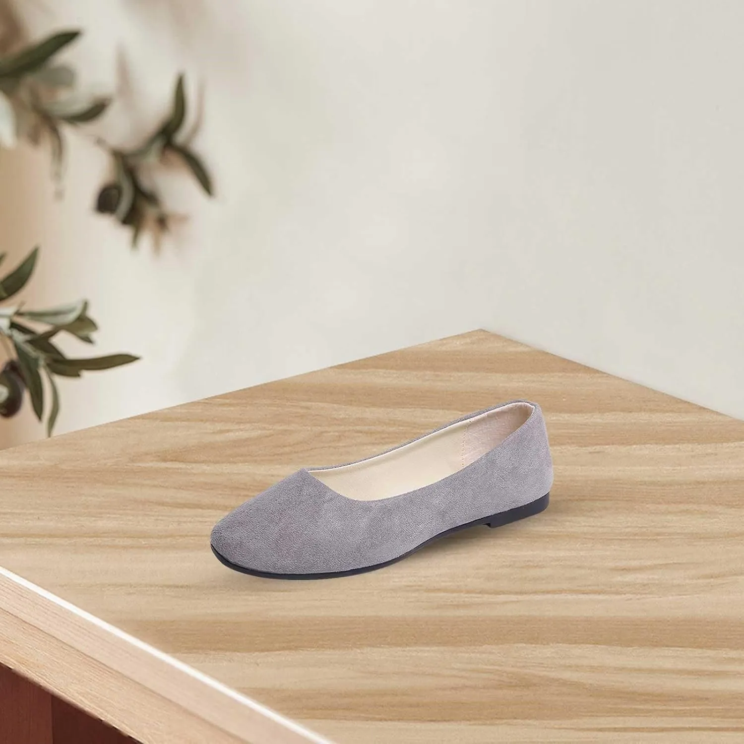 Women Shoes Sandals Women Girls Solid Big Size Slip On Flat Shallow Comfort Casual Single Shoes