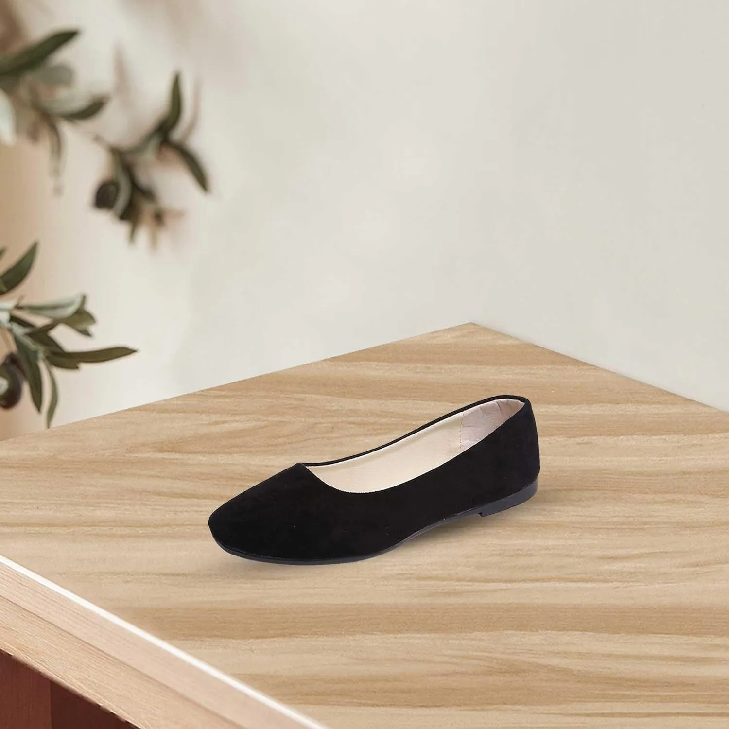 Women Shoes Sandals Women Girls Solid Big Size Slip On Flat Shallow Comfort Casual Single Shoes