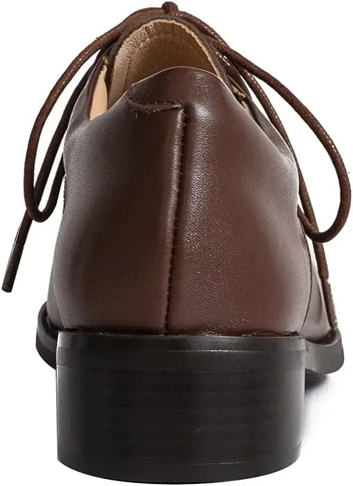 Women's Classic Lace-up Leather Oxford