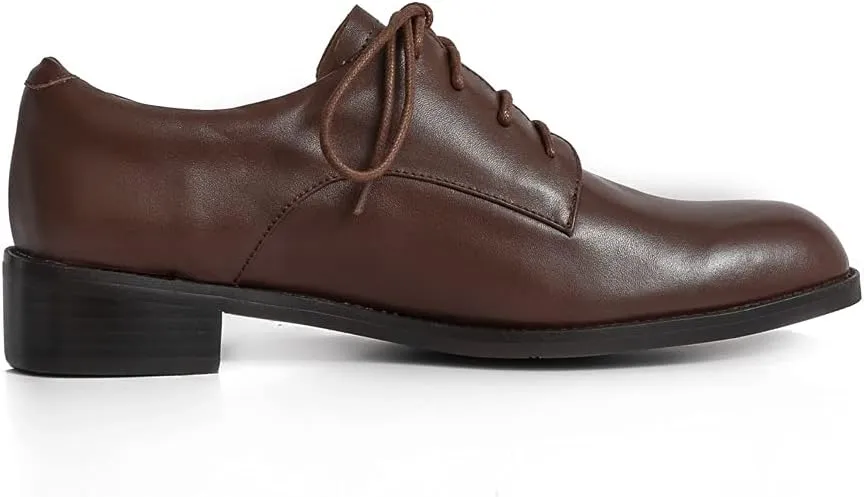 Women's Classic Lace-up Leather Oxford