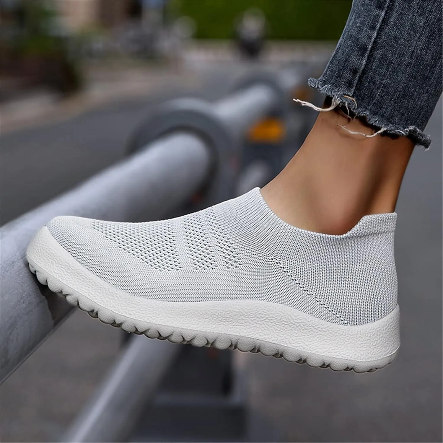 Women's Fashion Sneaker Non Slip Breathable Lightweight Comfortable Lace Up Leather Tennis Shoes Women Women's Platform Loafers White Leather Sneakers